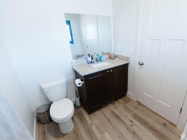 926 N 165 W, Nephi, UT 84648 - bathroom featuring toilet, wood finished floors, and vanity