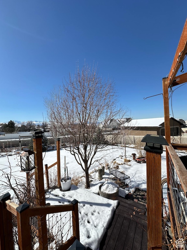 338 S 1230 E, Tooele, UT 84074 - view of snow covered deck