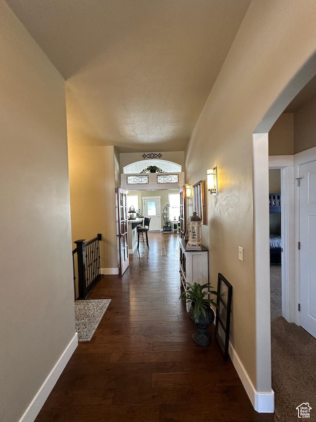 338 S 1230 E, Tooele, UT 84074 - hallway featuring wood finished floors and baseboards