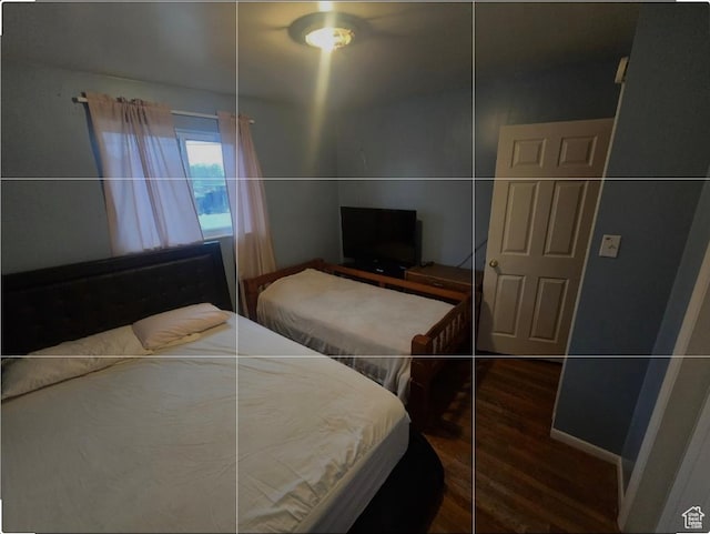 777 Simoron Dr, Ogden, UT 84404 - bedroom with wood finished floors