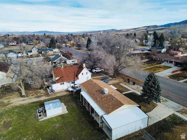 350 S 200 E, Ephraim, UT 84627 - aerial view featuring a residential view and a mountain view