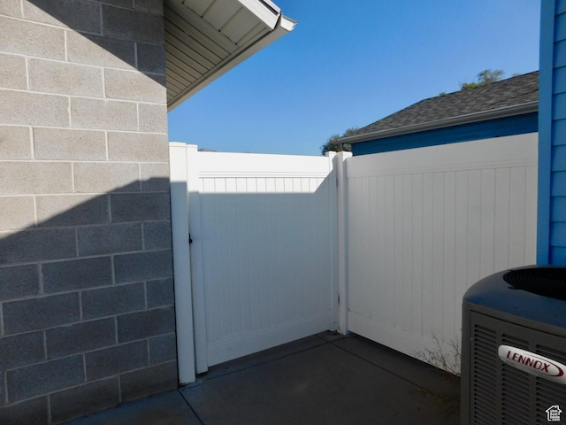 1660 W 700 S, Marriott Slaterville, UT 84404 - view of patio / terrace with central air condition unit