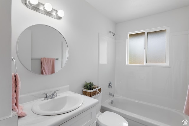 980 W 230 N, Orem, UT 84057 - full bath featuring washtub / shower combination, vanity, and toilet
