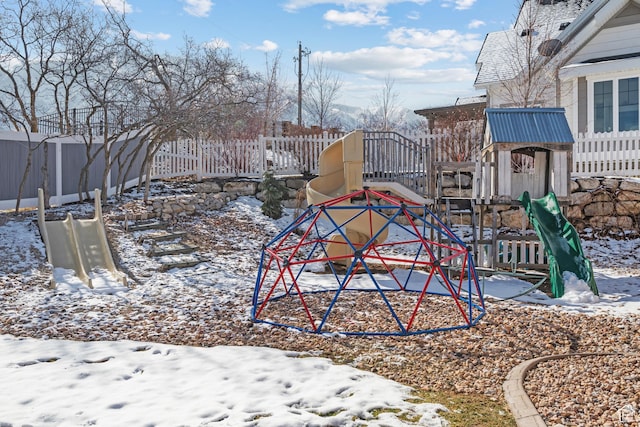 1137 S 925 E, Salem, UT 84653 - exterior space with a playground and fence