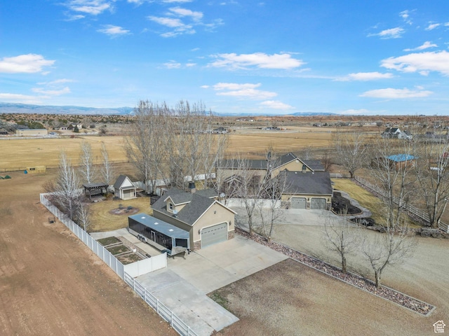3250 W 1150 N, Roosevelt, UT 84066 - aerial view with a mountain view and a rural view