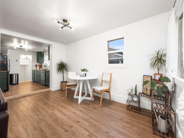 330 W 100 S, Springville, UT 84663 - dining room featuring light wood-type flooring