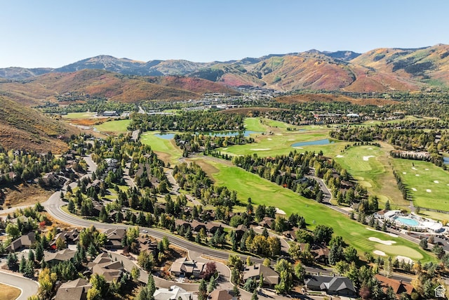 2559 Lupine Ln, Park City, UT 84060 - view of property location featuring a water and mountain view, a golf course, and nearby suburban area