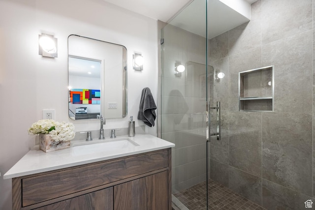 2559 Lupine Ln, Park City, UT 84060 - full bathroom with vanity and a stall shower
