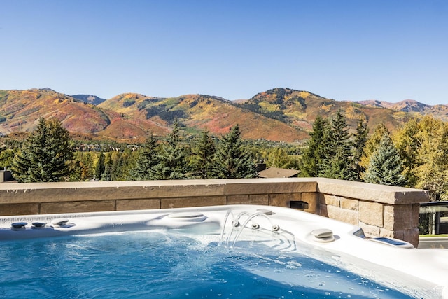 2559 Lupine Ln, Park City, UT 84060 - view of pool with a mountain view