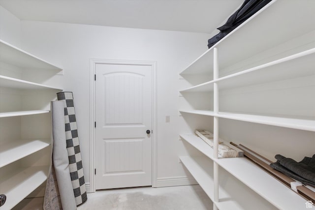 view of pantry