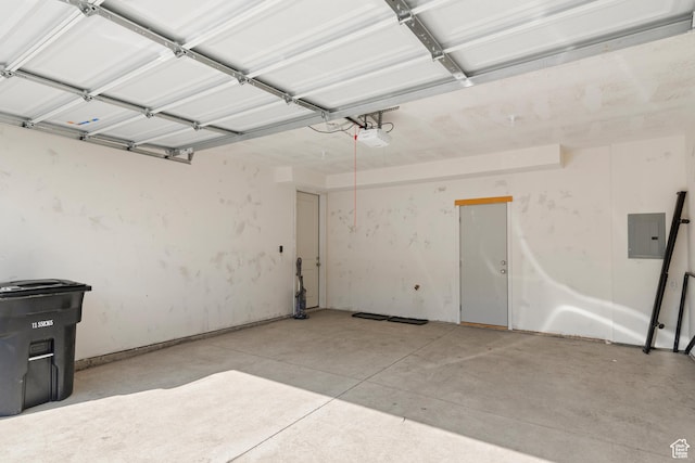 529 Richland Valley St, Garden City, UT 84028 - garage with electric panel and a garage door opener