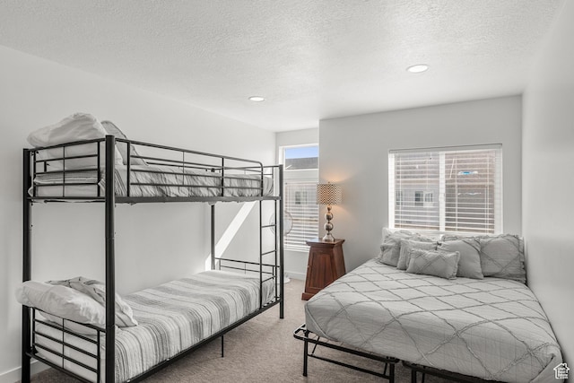 529 Richland Valley St, Garden City, UT 84028 - carpeted bedroom with a textured ceiling