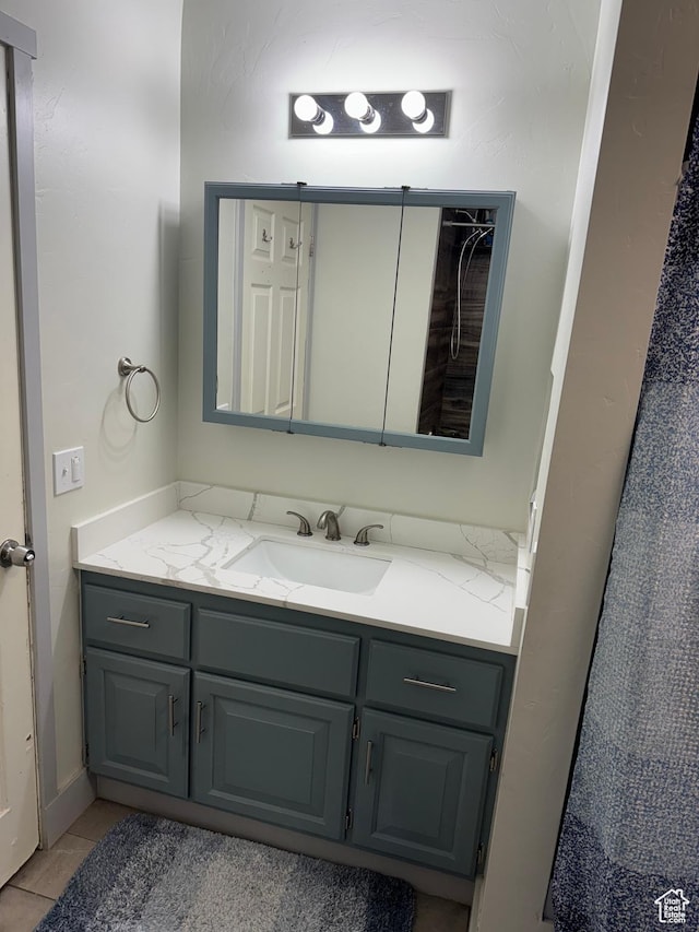 350 S 50 W, Ephraim, UT 84627 - bathroom with tile patterned flooring and vanity