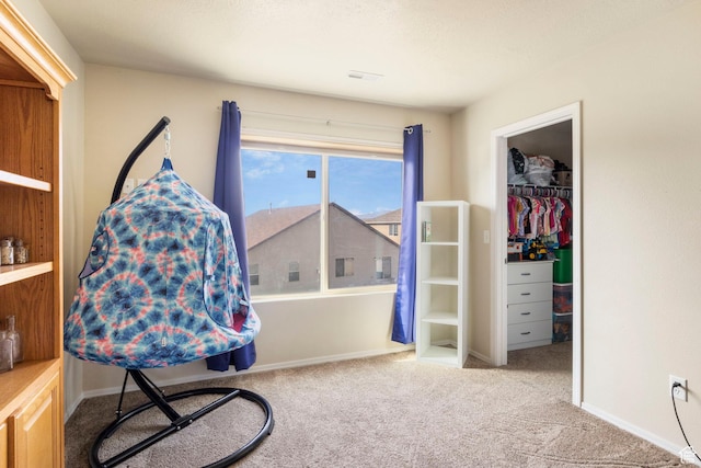 5943 N Bleeker, Stansbury Park, UT 84074 - sitting room featuring carpet floors and baseboards