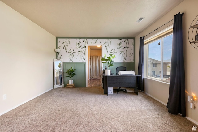 5943 N Bleeker, Stansbury Park, UT 84074 - carpeted home office featuring baseboards