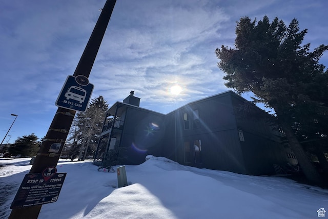 1900 Homestake Rd Unit 32, Park City, UT 84060 - view of front facade with a chimney