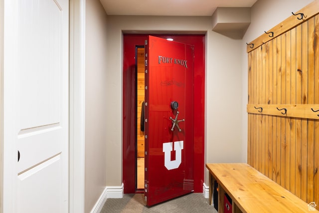 1865 S 3350 E, Heber City, UT 84032 - mudroom featuring carpet floors and baseboards