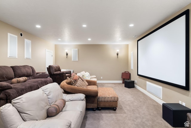 1865 S 3350 E, Heber City, UT 84032 - cinema room with recessed lighting and light colored carpet