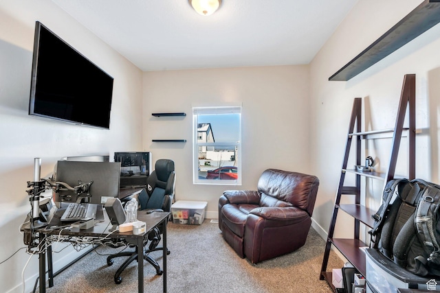 1186 N Buckboard Ln, Spanish Fork, UT 84660 - home office with carpet flooring and baseboards