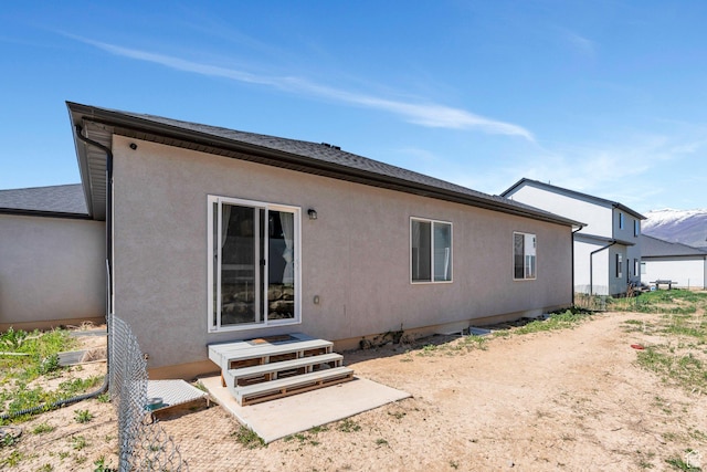 1186 N Buckboard Ln, Spanish Fork, UT 84660 - back of property with stucco siding