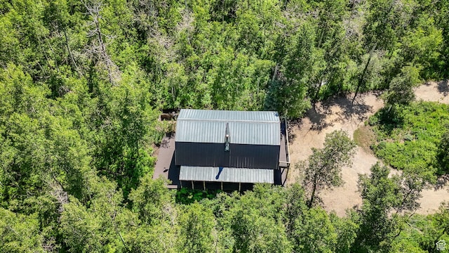 2821 S Deer Run Rd Unit 1011C, Heber City, UT 84032 - aerial view of property and surrounding area featuring a heavily wooded area
