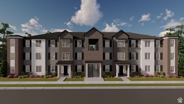 view of townhome / multi-family property