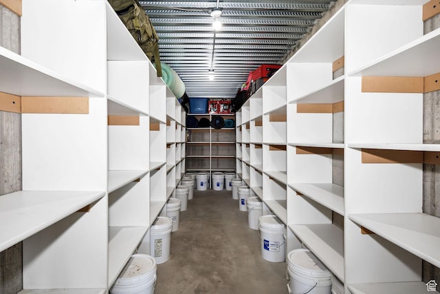 view of storage