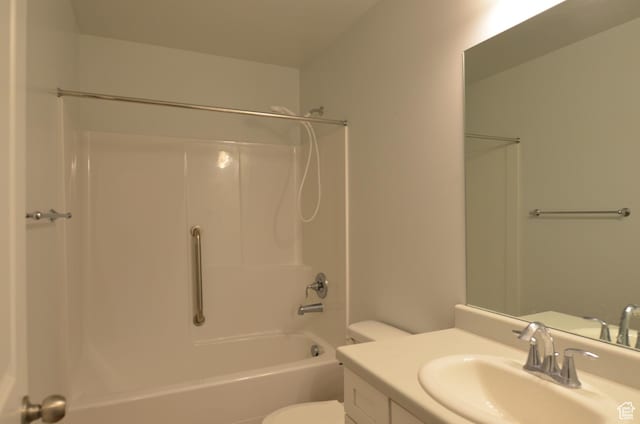 5289 W Van Dyne Ln, Herriman, UT 84096 - full bath featuring vanity, toilet, and bathtub / shower combination