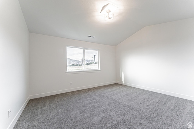 642 W 4500 S Unit 322, Mapleton, UT 84664 - unfurnished room with carpet floors and lofted ceiling