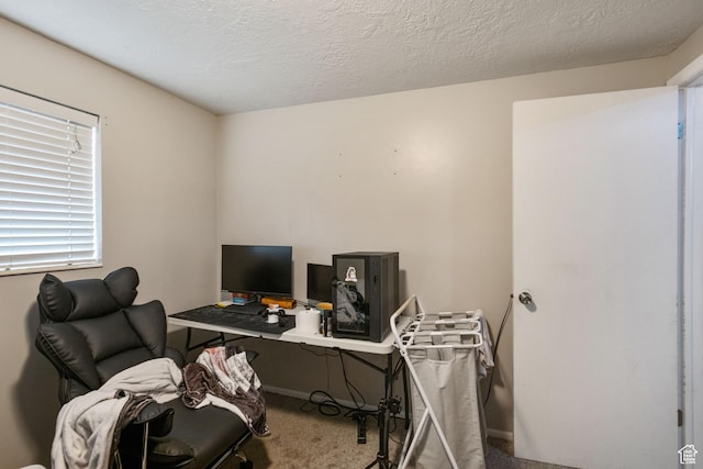 4443 S 1025 W, Riverdale, UT 84405 - office with carpet and a textured ceiling