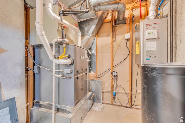 utilities featuring heating unit