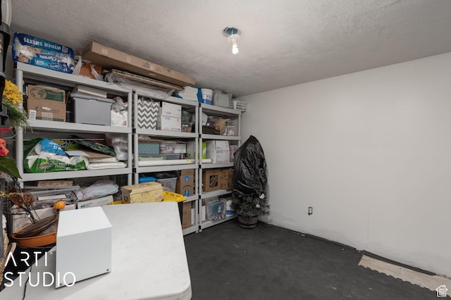 view of storage