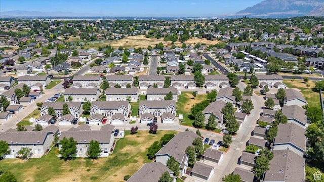 1322 E 6175 S, South Ogden, UT 84405 - birds eye view of property with a residential view and a mountain view