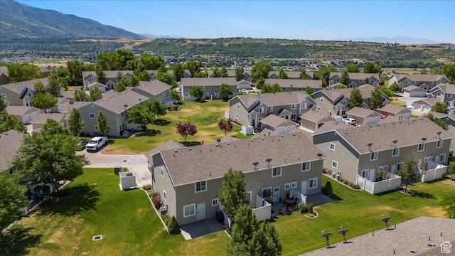 1322 E 6175 S, South Ogden, UT 84405 - birds eye view of property with a mountain view and a residential view