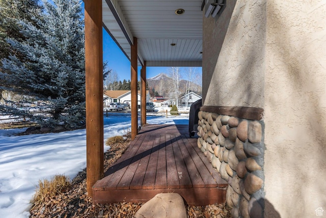161 W Swiss Farm Way Unit 9, Midway, UT 84049 - view of wooden deck