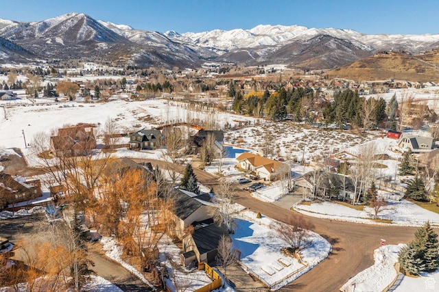 161 W Swiss Farm Way Unit 9, Midway, UT 84049 - property view of mountains with a residential view
