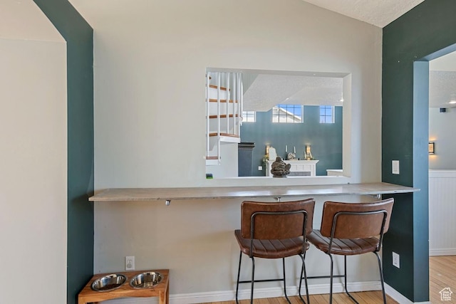 5964 W Jackling Way, West Jordan, UT 84081 - bar with wood finished floors