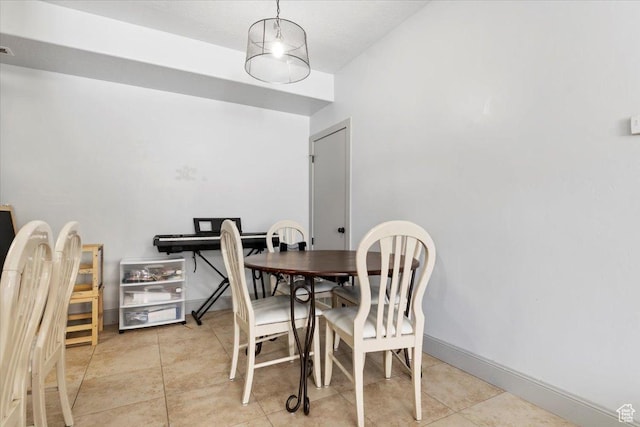 3635 E Clear Rock Rd Unit 4, Eagle Mountain, UT 84005 - dining room with tile patterned floors and baseboards