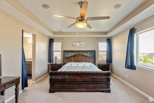 5663 W Yukon Park Ln S, Herriman, UT 84096 - bedroom featuring light colored carpet, multiple windows, and baseboards