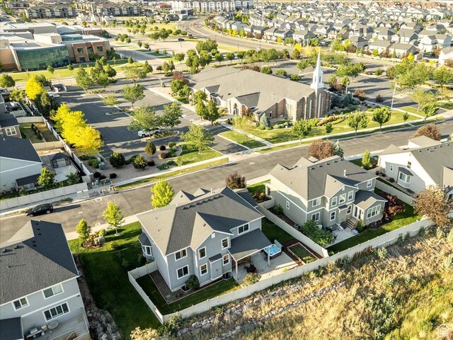 5663 W Yukon Park Ln S, Herriman, UT 84096 - aerial perspective of suburban area