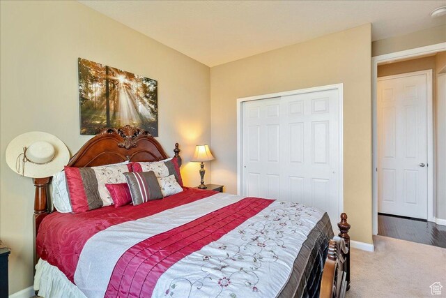 5663 W Yukon Park Ln S, Herriman, UT 84096 - bedroom featuring carpet flooring and baseboards