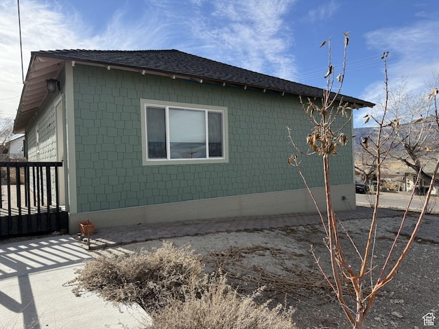view of side of home