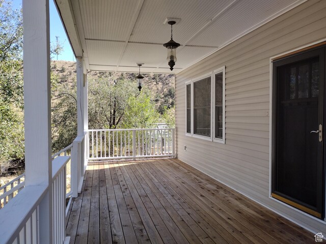view of deck