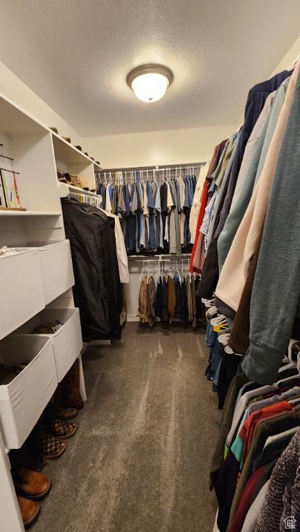 1395 E Kelsey Dr, Eagle Mountain, UT 84005 - walk in closet featuring carpet