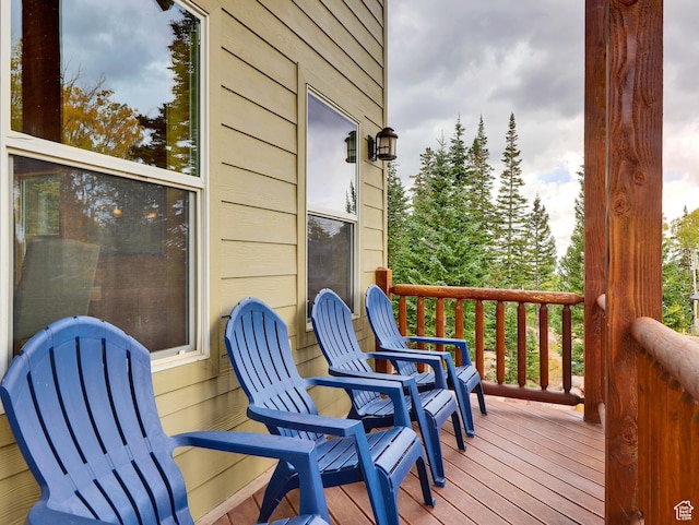 161 N Irish Trl, Brian Head, UT 84719 - view of wooden deck