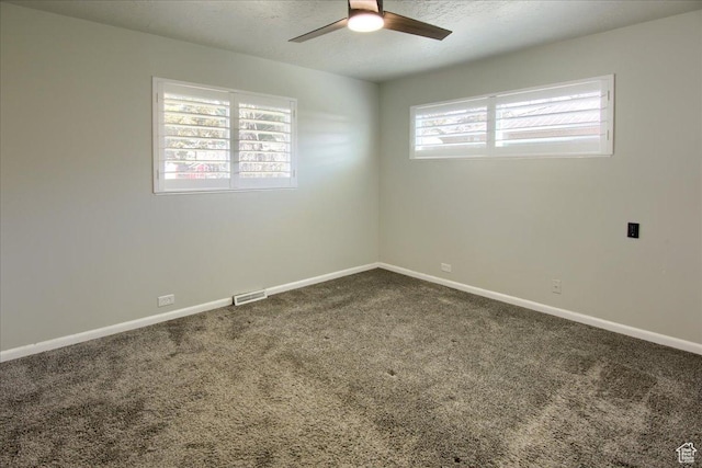 454 E 3100 N, North Ogden, UT 84414 - carpeted empty room with visible vents, baseboards, and a ceiling fan