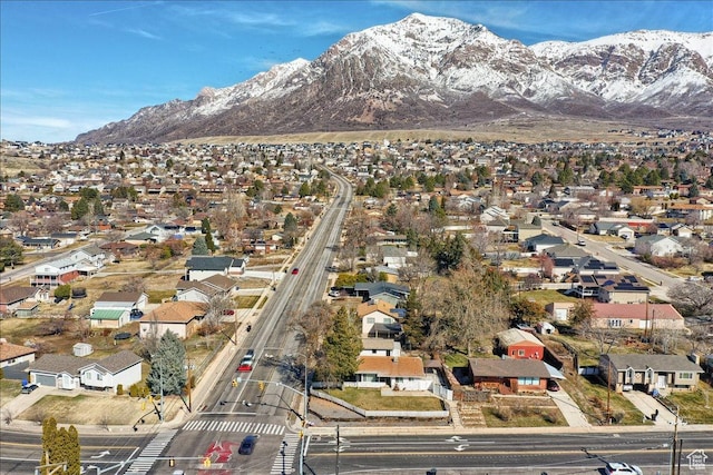 454 E 3100 N, North Ogden, UT 84414 - birds eye view of property featuring a mountain view and a residential view