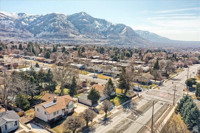 454 E 3100 N, North Ogden, UT 84414 - bird's eye view with a mountain view and a residential view