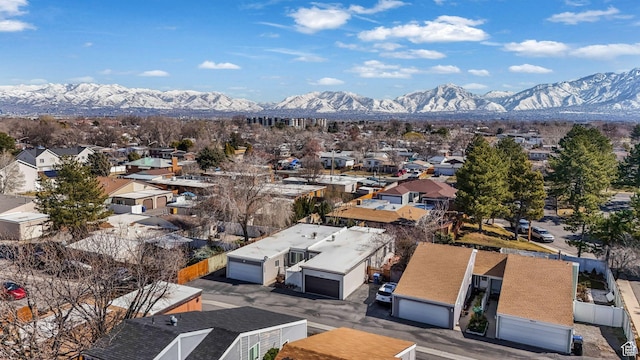 4201 S 2260 W, Taylorsville, UT 84129 - aerial view featuring a residential view and a mountain view