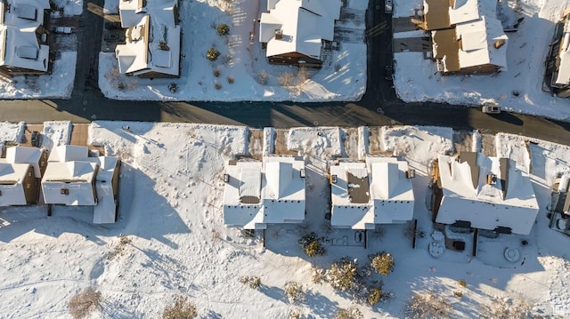 292 N Abajo Peak Way, Heber City, UT 84032 - snowy aerial view with a residential view